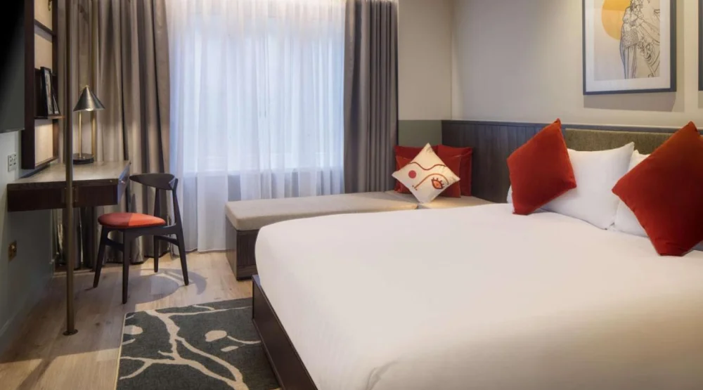 Queen Room with Sofa Bed at The Samuel Ryder Hotel St Albans, Tapestry Collection Hilton