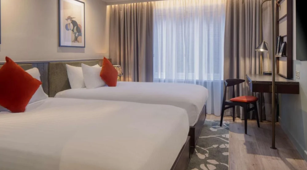 Twin Room at The Samuel Ryder Hotel St Albans, Tapestry Collection Hilton