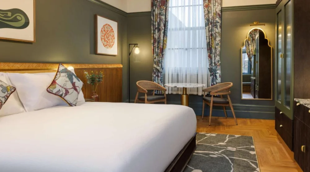 Heritage King Suite at The Samuel Ryder Hotel St Albans, Tapestry Collection Hilton