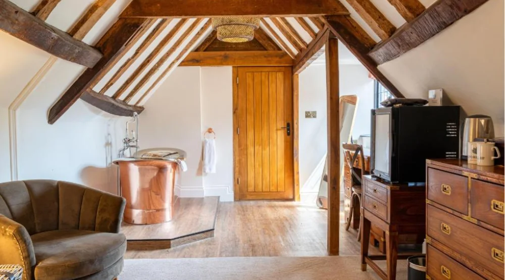 Luxury Suite with King Bed at Seckford Hall Hotel & Spa