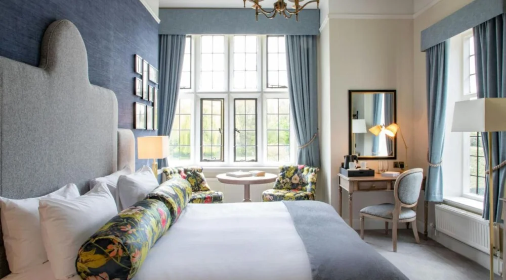 House Deluxe King Room with Garden View at Billesley Manor Hotel & Spa, a Tribute Portfolio Hotel