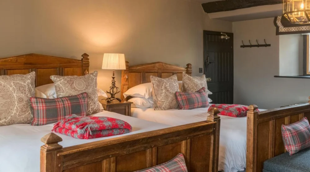 Deluxe Twin Room at The Lygon Arms