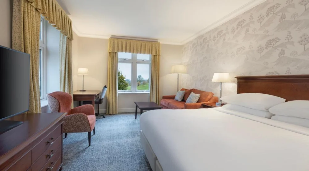 Superior King Room with View at Delta Hotels by Marriott Breadsall Priory Country Club