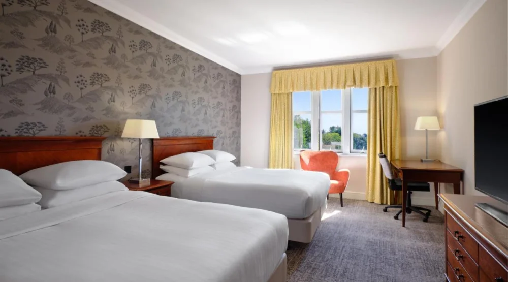 Deluxe Double Room with Two Double Beds at Delta Hotels by Marriott Breadsall Priory Country Club