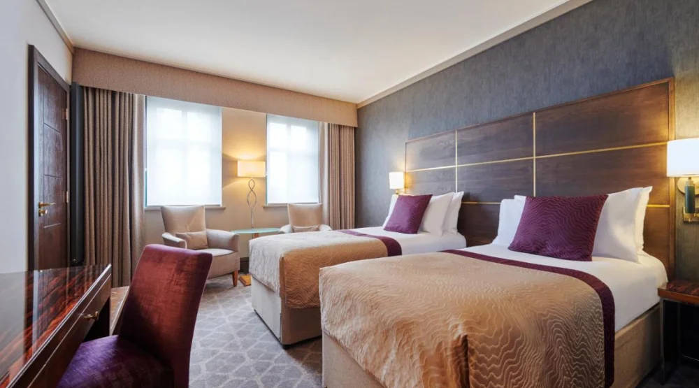 Classic Twin Room at Aldwark Manor Estate