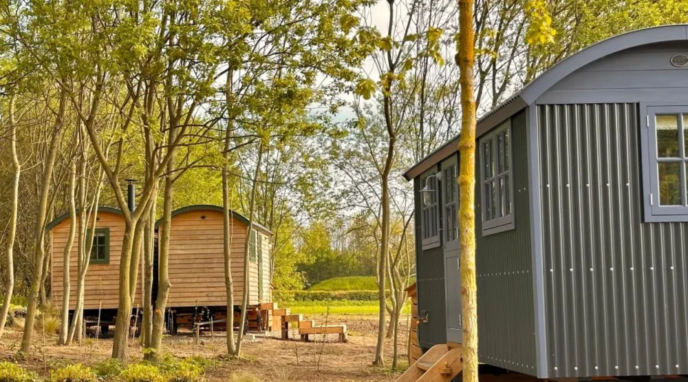 Shepherd Hut at Gisborough Hall Hotel
