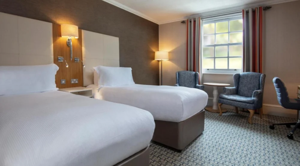 Classic Twin Room at Oulton Hall Hotel Spa & Golf Resort