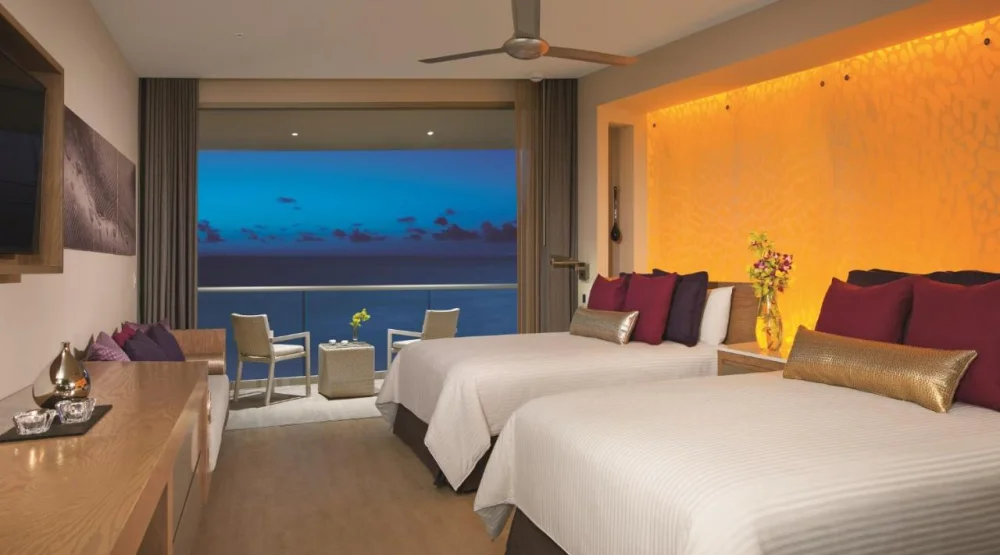 Xcelerate Junior Suite Ocean View Double at Breathless Riviera Cancun Resort & Spa