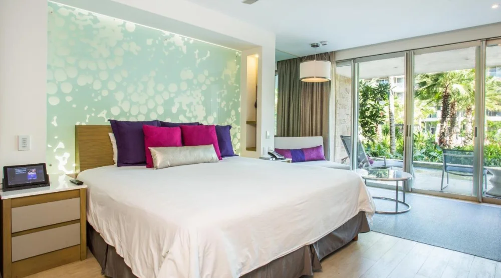 Xcelerate Jr Suite Swimout Tropical View King at Breathless Riviera Cancun Resort & Spa