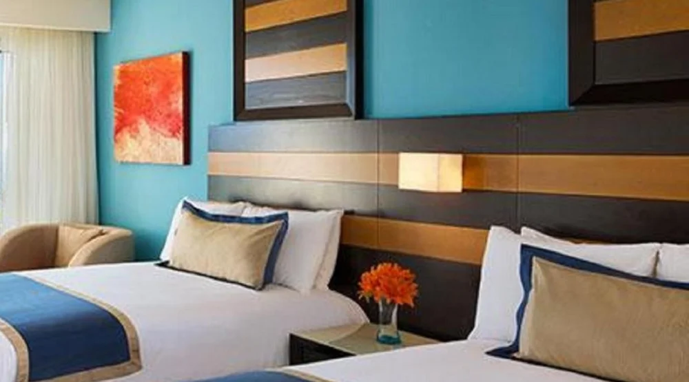 Junior Suite Ocean Front with Two Double Beds at Secrets Huatulco Resort & Spa