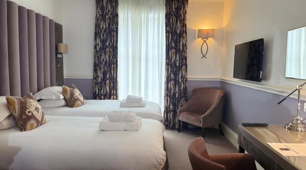 Deluxe Twin Room at The West Park Hotel