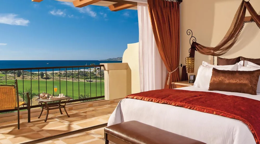 Junior Suite Ocean View with Two Double Beds at Secrets Puerto Los Cabos Golf & Spa Resort