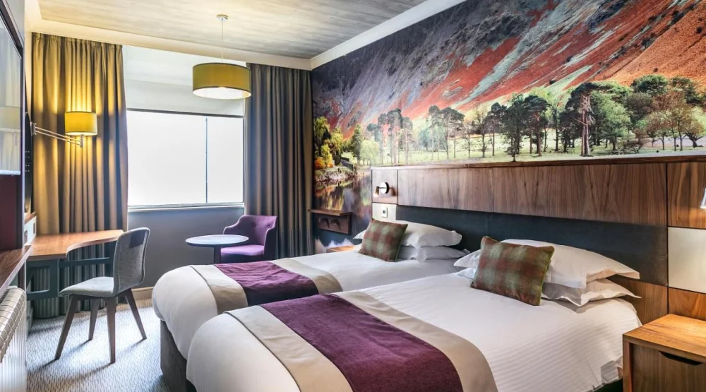 Standard Twin Room at Castle Green Hotel in Kendal