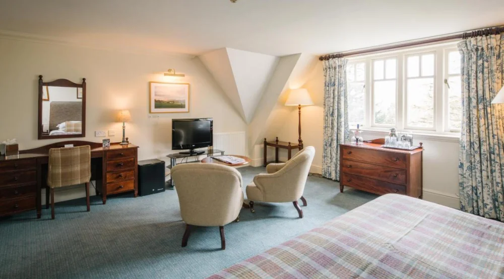 Deluxe Double Room at Lindeth Howe