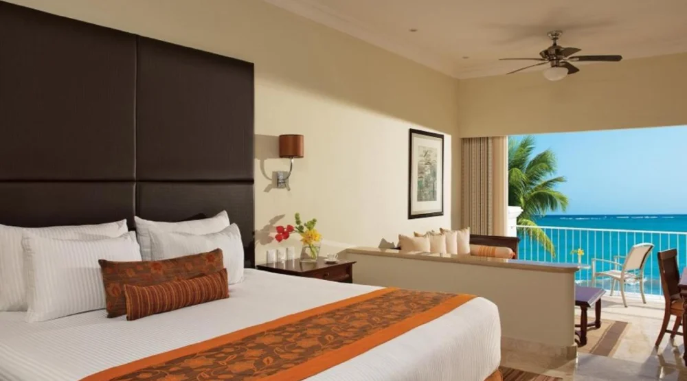 Preferred Club Junior Suite Ocean Front King at Dreams Tulum Resort & Spa