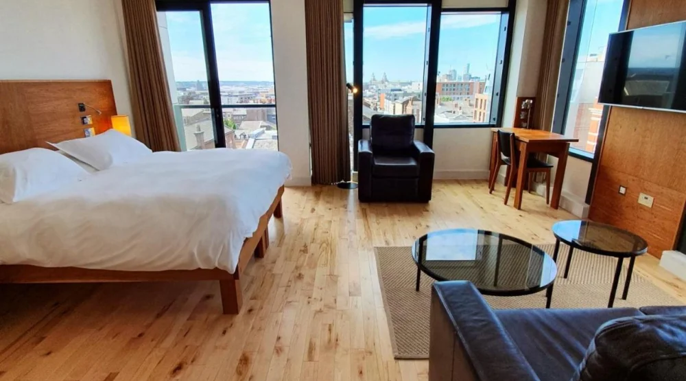 Corner Suite at Hope Street Hotel