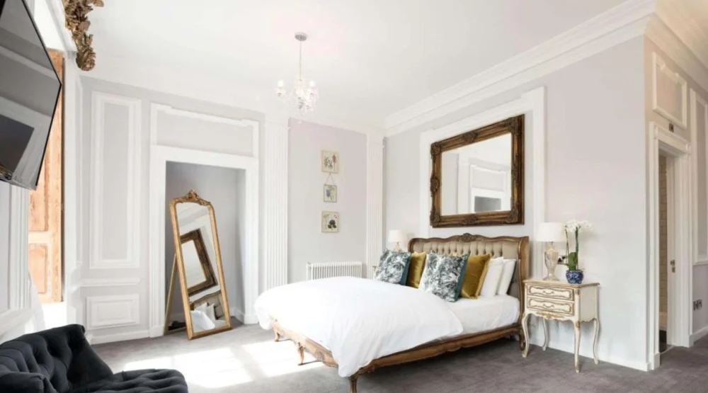 Deluxe Double Suite with View at Beamish Hall Hotel