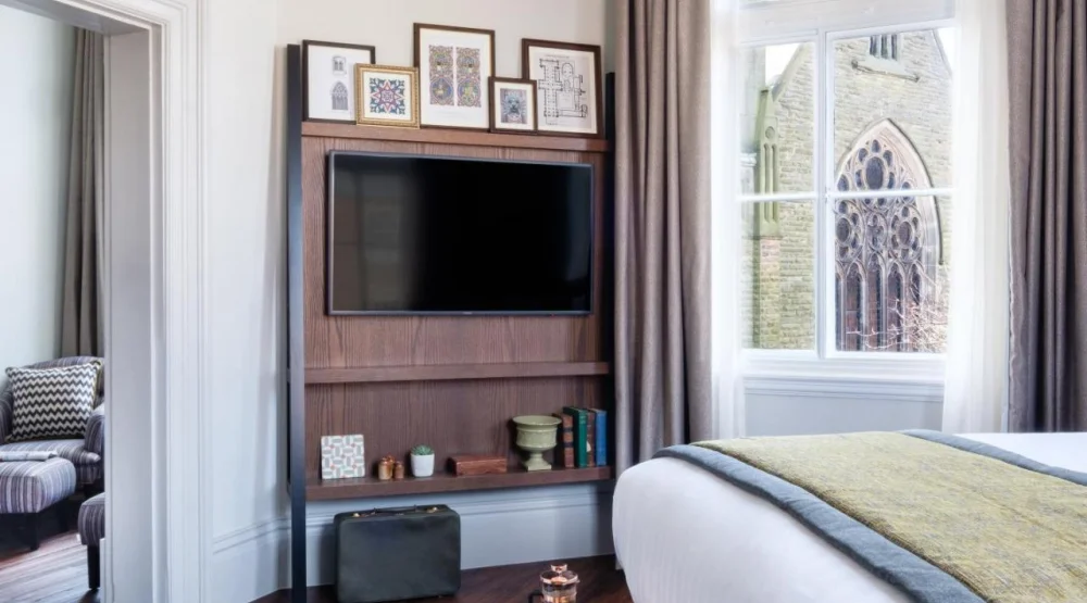 King Premium with Methodist Church View at Hotel Indigo Durham