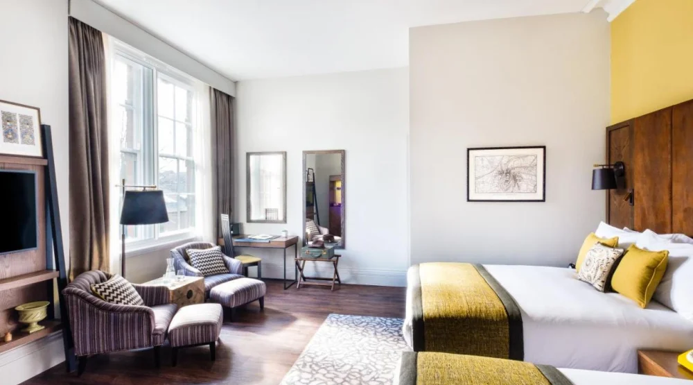 Two Queen Premium with Bathtub at Hotel Indigo Durham