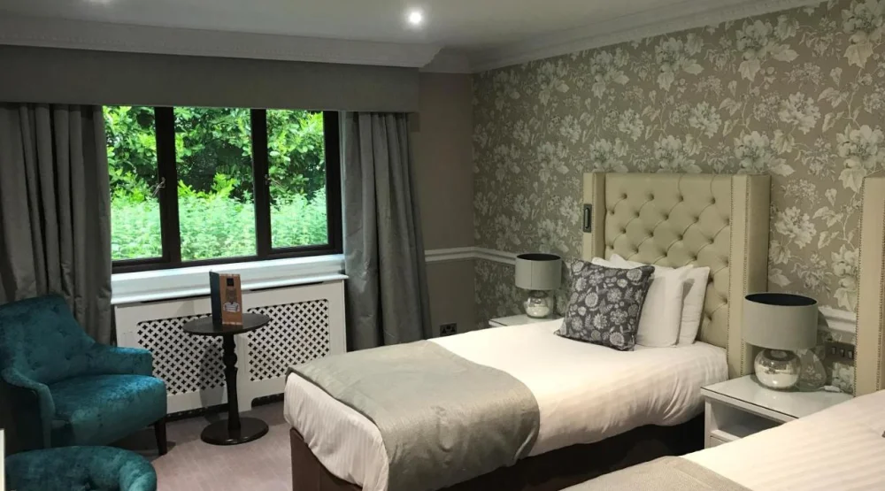 Standard Twin Room at Redworth Hall Hotel
