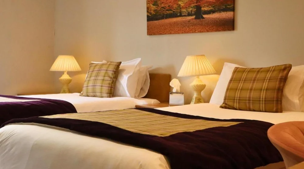 Twin Room at Walworth Castle Hotel