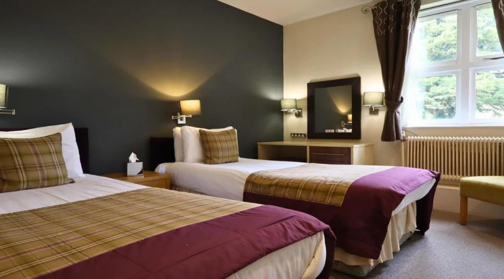 Twin Room - West Wing at Walworth Castle Hotel