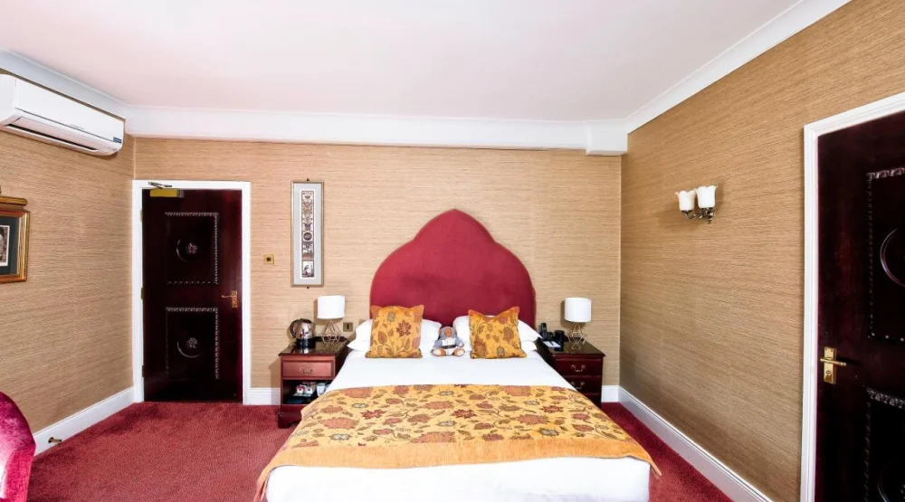 Castle View Room at Langley Castle Hotel