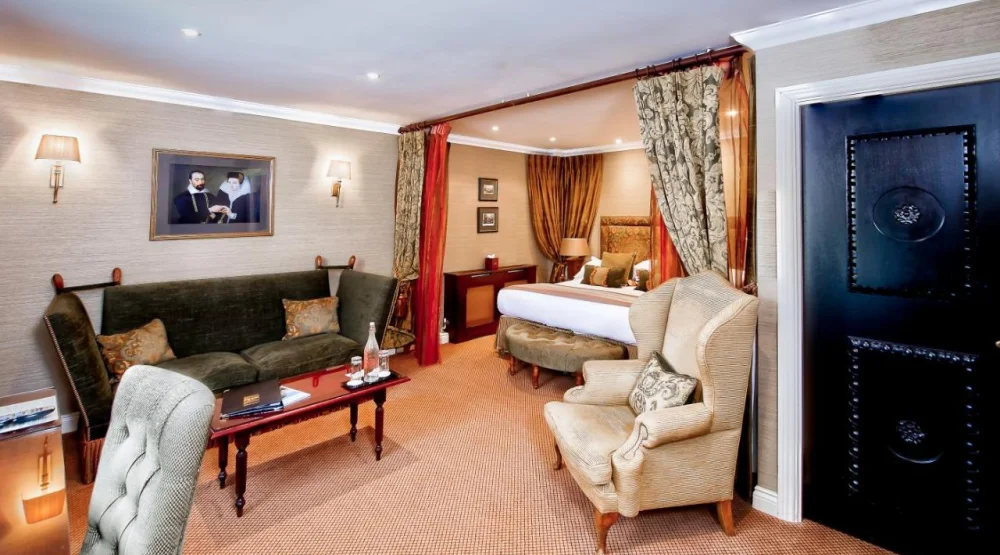 Castle View Suite at Langley Castle Hotel