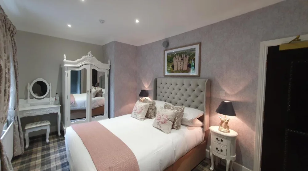 Castle Lodge Room at Langley Castle Hotel