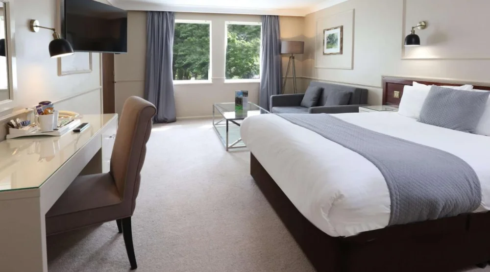 Superior Double Bed with Garden View - Non-smoking at Moor Hall Hotel & Spa