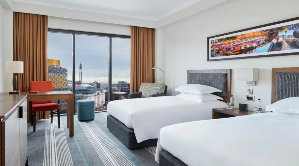 Twin Room at Hyatt Regency Birmingham