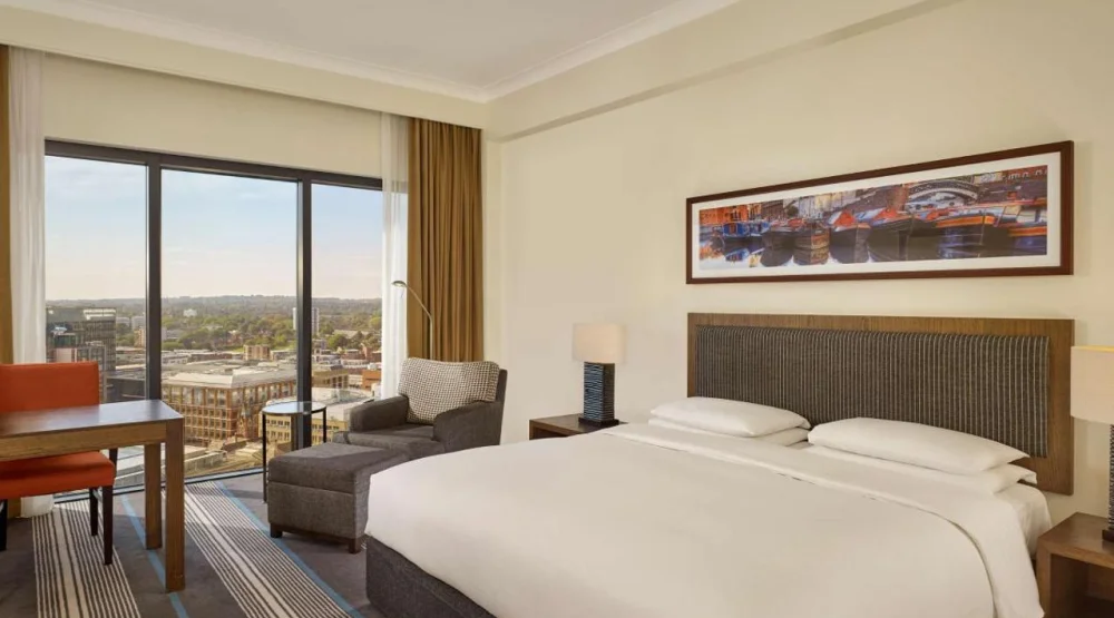 King Room with Canal View - High Floor at Hyatt Regency Birmingham