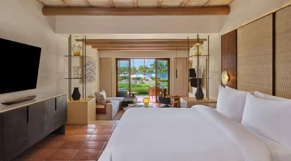 Junior Suite Ocean View, Junior Suite, One King, Ocean View at The St Regis Punta Mita Resort