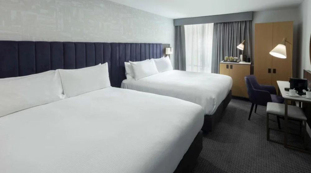 Deluxe King Room with Two King Beds at DoubleTree by Hilton Manchester, Piccadilly