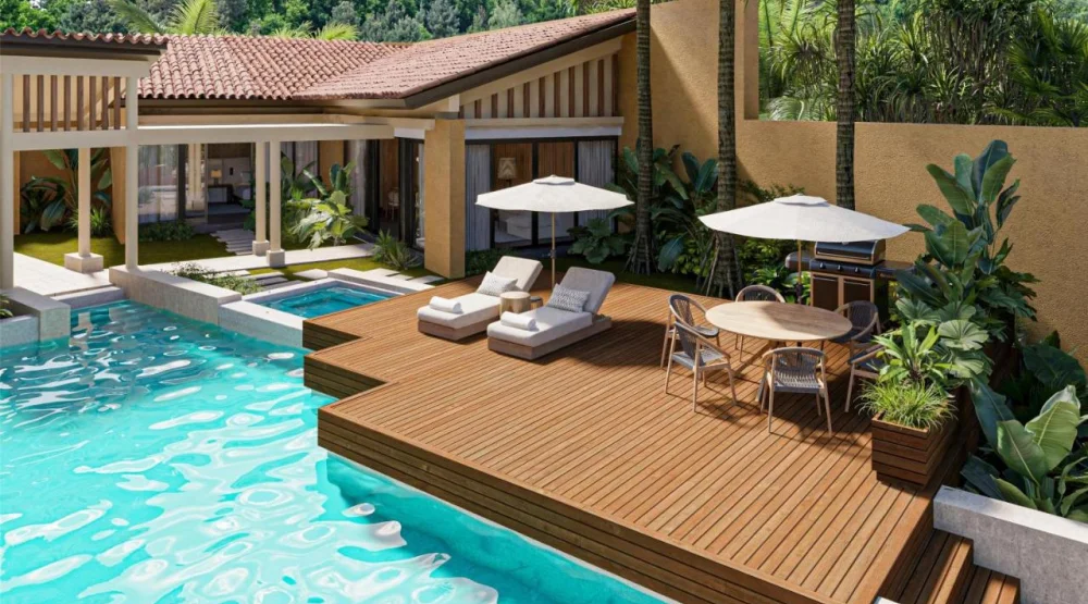 Harmony Three Bedroom Beachfront Pool Villa at Banyan Tree Mayakoba