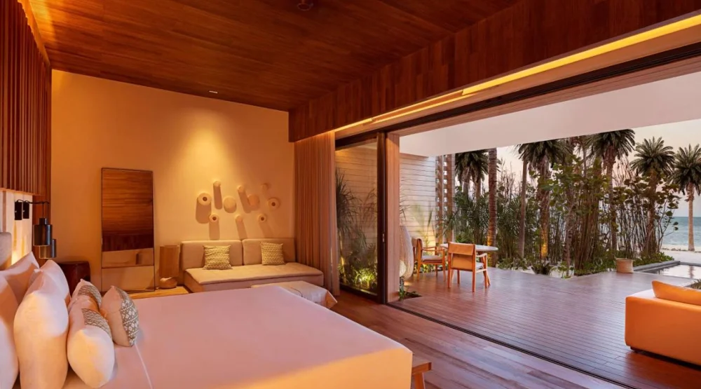 Beachfront Lanai Pool Suite -king at Banyan Tree Mayakoba