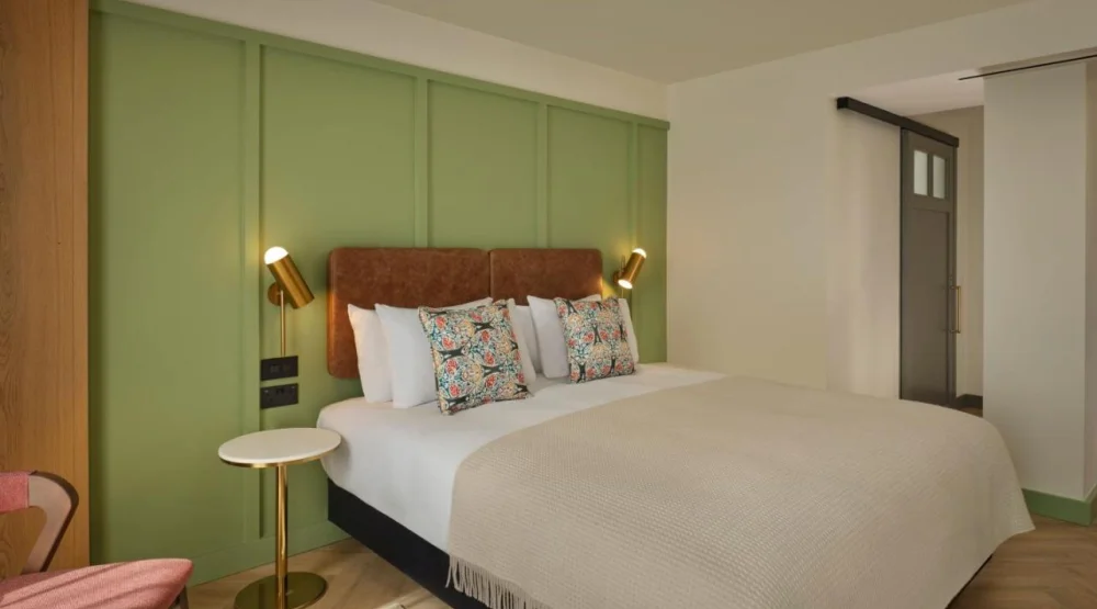 Deluxe Queen Room with Balcony at The Reach at Piccadilly, a Tribute Portfolio Hotel