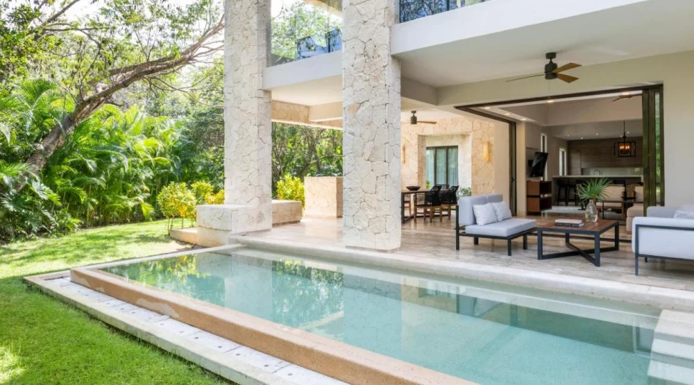 Three Bedroom Villa with Garden at Fairmont Heritage Place Mayakoba