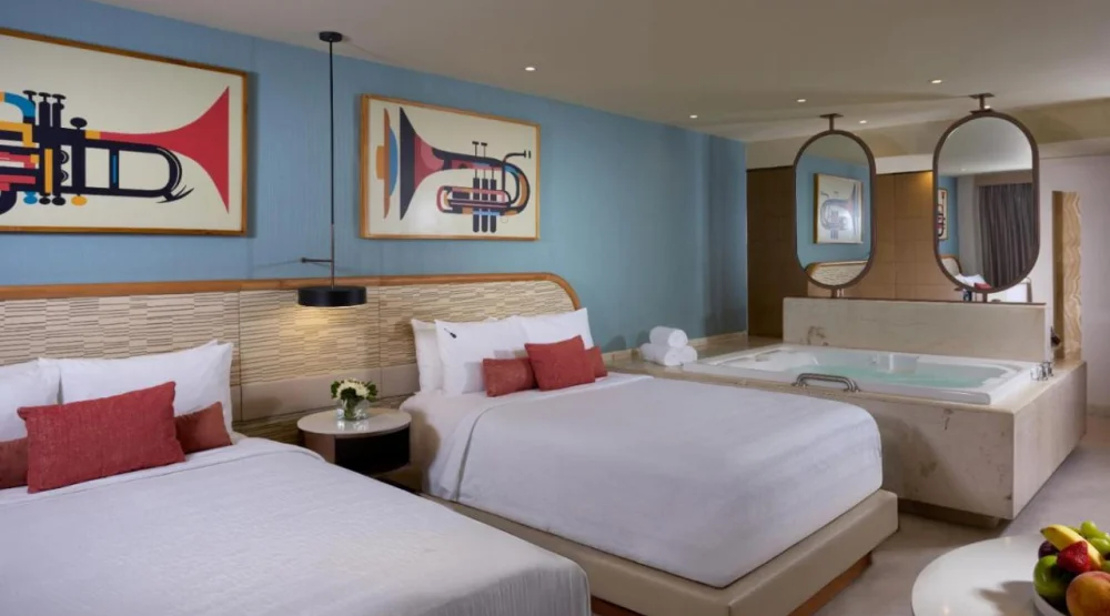 Twin Room at Hard Rock Hotel Cancun