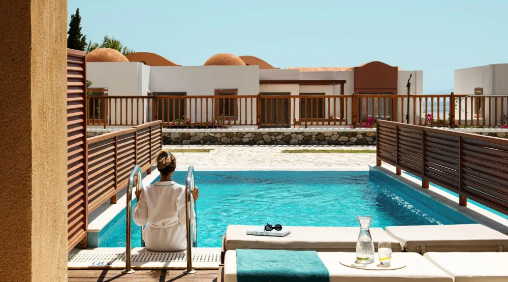 Twin Private Pool at Mitsis Selection Blue Domes