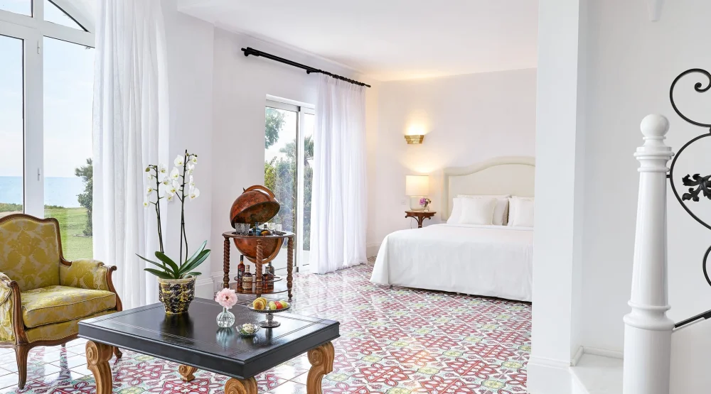 Three Bedroom Beach Villa Seafront at Caramel A Grecotel Resort to Live in Crete
