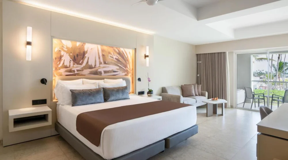 Xhale Club Junior Suite Partial Ocean View King at Breathless Punta Cana Resort & Spa