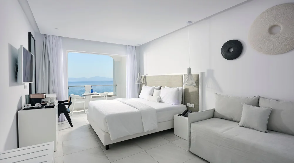 Junior Suite Sea View at Dimitra Beach Hotel & Suites