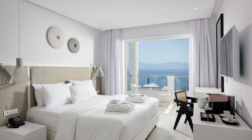 Premium Junior Suite Sea View at Dimitra Beach Hotel & Suites