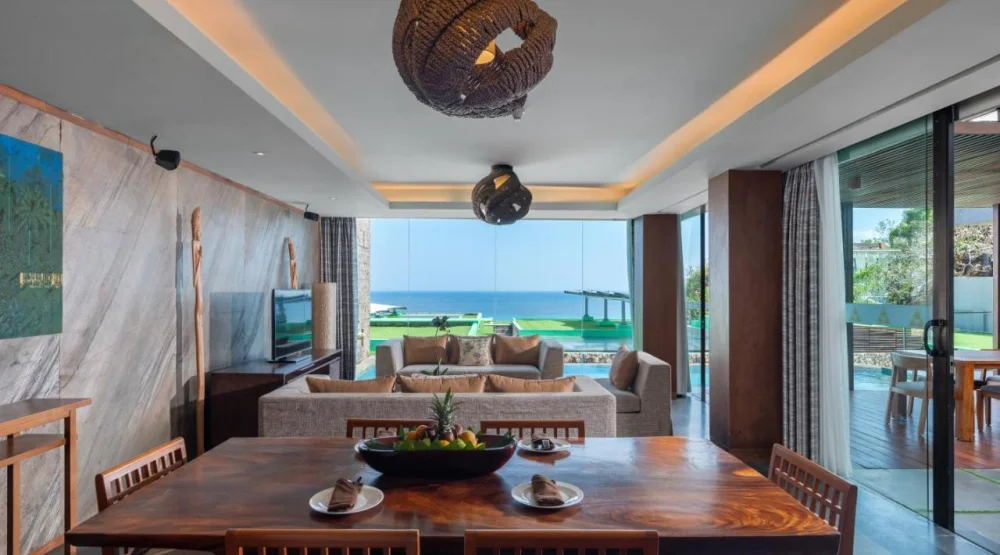 Two Bedroom Ocean View Pool Villa at Anantara Uluwatu Bali Resort