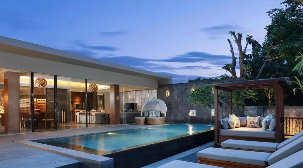 Three Bedroom Garden View Pool Villa at Anantara Uluwatu Bali Resort