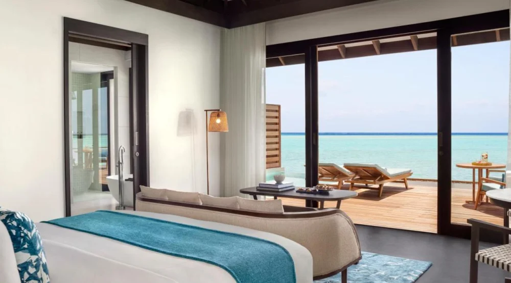 Deluxe Over Water Pool Villa at Anantara Veli Maldives Resort