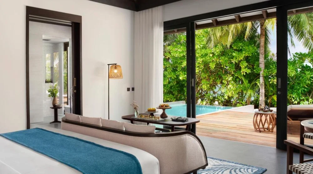 Beach Pool Villa at Anantara Veli Maldives Resort