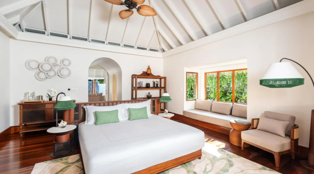 One Bedroom Family Beach Pool Villa at Anantara Kihavah Maldives Villas