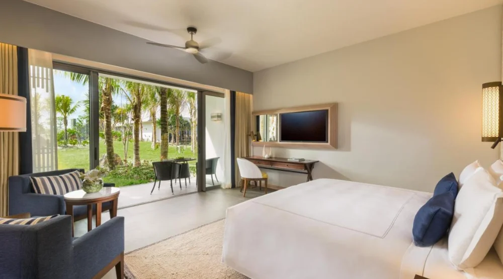 Deluxe Garden View Room at Anantara Iko Mauritius Resort & Villas